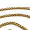 Collier Chaîne Or Jaune - Maille Epi Blé Vintage torsadée lisse 58 Facettes 250426R