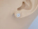 White gold earrings with brilliant cut diamonds 58 Facettes 2157