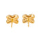 Boucles d'oreilles Chaumet Boucles d'oreilles Puces Jeux de Liens  Or jaune Diamant 58 Facettes 4437823CN
