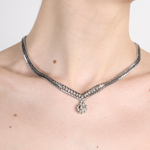 Collier Collier diamants 58 Facettes