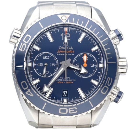 Montre Omega Seamaster Planet Ocean Chronographe 600M 45,5mm Co-Axial Céramique Bleue