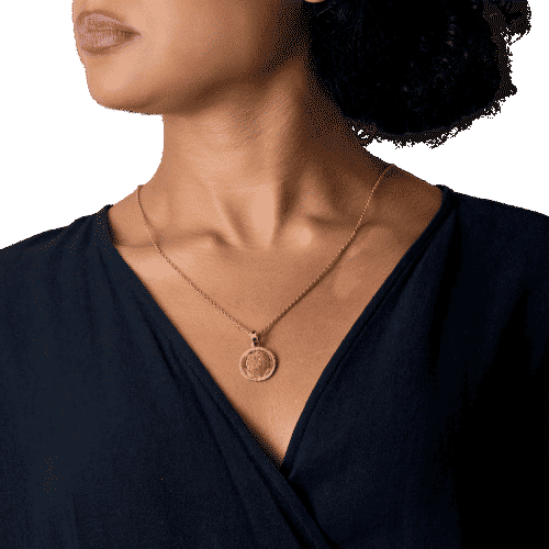 Pendentif Pendentif en or jaune pièce de 10Fr 58 Facettes