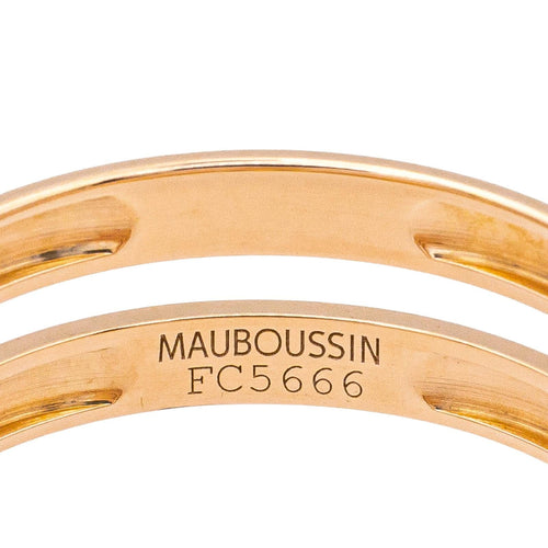 Bague 55.5 Mauboussin Bague Etoilement Divine Or rose Diamant 58 Facettes 4060995CN