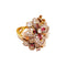 Bague 57 Chaumet Hortensia Aube de Rosée - Bague en or rose, diamants et opales roses 58 Facettes 35207