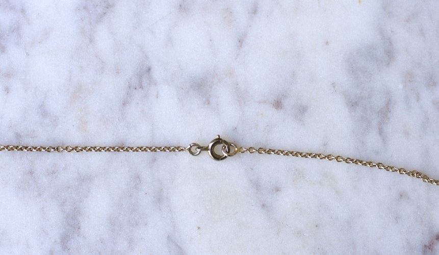 Pendentif Paul Émile Brandt - Pendentif médaille Art Déco ovale en or blanc, nacre et perles 58 Facettes