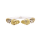 Bracelet Zolotas Heritage - Bracelet jonc en or jaune et argent 58 Facettes 34478