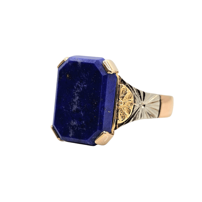 Bague 54 Bague trois ors lapis-lazuli 58 Facettes 591