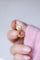 Boucles d'oreilles Boucle d’oreille unique à décor végétal en or jaune 18k et pierre rose 58 Facettes
