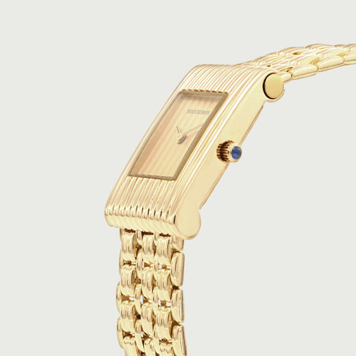 Montre Boucheron Reflet - Montre rectangulaire à quartz en or jaune 58 Facettes OC-68801958