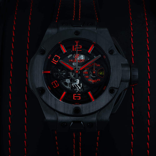 Montre Hublot Big Bang Unico Ferrari - Montre automatique 45 mm en céramique 58 Facettes 68801738