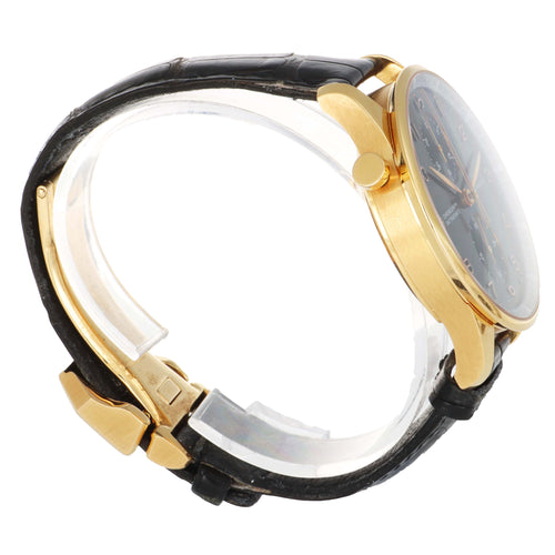 Montre IWC Schaffhausen Portuguese - Montre chronographe rattrapante en or rose 58 Facettes 68801708