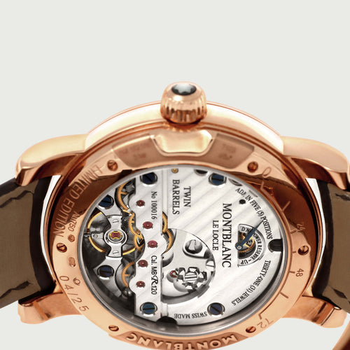 Montre Montblanc Nicolas Rieussec - Montre chronographe en or rose 58 Facettes OC-68801965