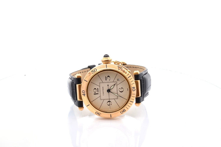 Montre Cartier Pasha - Montre en or 18K 58 Facettes 25958