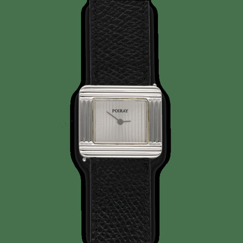 Montre Montre Poiray de Dame – Collection Ma Première 16/9ème – Acier – Quartz – Vers 2015 – Deux Bracelets Interchangeables 58 Facettes FB11062