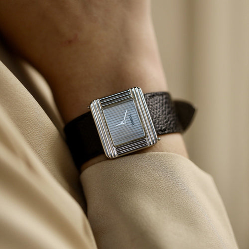 Montre Montre Poiray de Dame – Collection Ma Première 16/9ème – Acier – Quartz – Vers 2015 – Deux Bracelets Interchangeables 58 Facettes FB11062