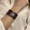 Montre Montre Poiray Time 3 - Dame - 1999 - Cadran nacre grise - Double bracelet 58 Facettes FB07032