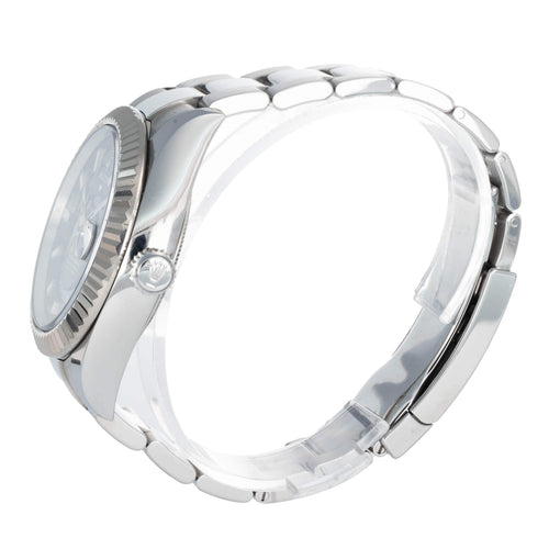 Montre Rolex Sky-Dweller - Montre automatique 42 mm en or blanc et acier 58 Facettes 68801817