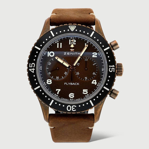 Montre Zenith Pilot - Montre Chrono Tipo CP-2 Flyback en bronze 58 Facettes 68801550