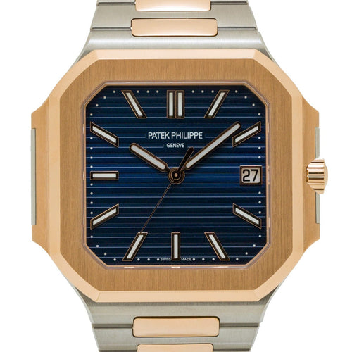 Montre Patek Philippe Cubitus - Montre homme 5821/1AR-001 en or rose et acier 58 Facettes 2.19962