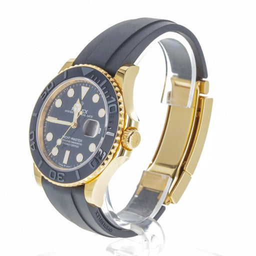 Montre Rolex Yacht-Master 42 - Montre en or jaune 18 ct sur bracelet Oysterflex 58 Facettes 2.18735