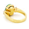 Bague 55 Bague trilogy en or jaune 18 ct, jade et diamants 58 Facettes 118B48B67DF24E80BFC89DBD67E912C4