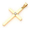 Pendentif Pendentif croix en or jaune 14k avec diamant 58 Facettes 12F0EEFC1DDE47AAB497F3ACDCD10220