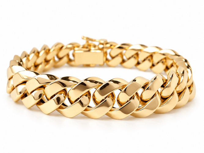 Bracelet Bracelet vintage maille gourmette en or rose 58 Facettes 33625