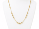 Collier Collier boules et barres en or rose 18 k (750) 58 Facettes 33618