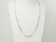 Collier Collier boules et barres en or rose 18 k (750) 58 Facettes 33618