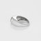 Bague 58 Chevalière - Bague solitaire diamant 3,30 ct en or blanc 58 Facettes 58FC126
