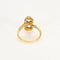 Bague 58.5 Bague Toi et Moi ancienne en or jaune et platine, diamants 0,85 ct 58 Facettes 58FC131