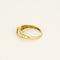 Bague 51 Bague jonc en or jaune 18K avec saphir 0,30 ct et diamants 58 Facettes 58FC141