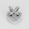 Pendentif Chaumet Liens - Pendentif en or blanc avec diamants 58 Facettes 58FC154