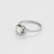 Bague 52 Bague solitaire en platine 950 avec diamant 0,80 ct 58 Facettes 58FC125