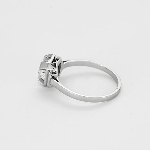 Bague 52 Bague solitaire en platine 950 avec diamant 0,80 ct 58 Facettes 58FC125