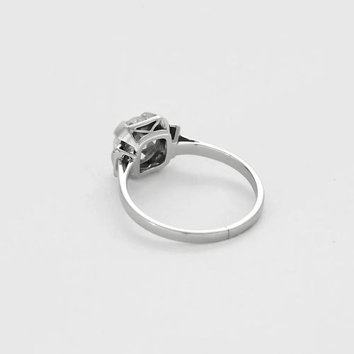 Bague 52 Bague solitaire en platine 950 avec diamant 0,80 ct 58 Facettes 58FC125