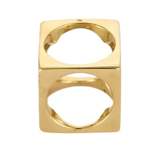 Pendentif Dinh Van Le Pavé - Pendentif vintage en or jaune 18K 58 Facettes 58FC128