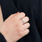 Bague 53 Alliance américaine - Bague en or blanc 18 carats et diamants 1,50 ct 58 Facettes 58FC163