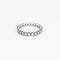 Bague 53 Alliance américaine - Bague en or blanc 18 carats et diamants 1,50 ct 58 Facettes 58FC163