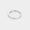 Bague 47.5 Demi-alliance - Bague en or blanc 18K et diamants 0,22 ct 58 Facettes 58FC175