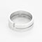 Bague 53 Dinh Van Seventies - Bague moyen modèle en or blanc 18K et diamants 58 Facettes 58FC102