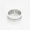 Bague 53 Dinh Van Seventies - Bague moyen modèle en or blanc 18K et diamants 58 Facettes 58FC102