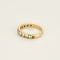 Bague 52 Alliance - Bague en or jaune 14k et diamants 1,10 ct 58 Facettes 58FC149