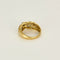 Bague 50 Bague jonc nœud en or jaune, saphir et diamants 58 Facettes 58FC132
