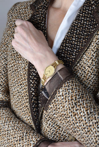 Montre Audemars Piguet Lady Classique DA - Montre joaillière en or jaune 18K et diamants 58 Facettes AUP-100