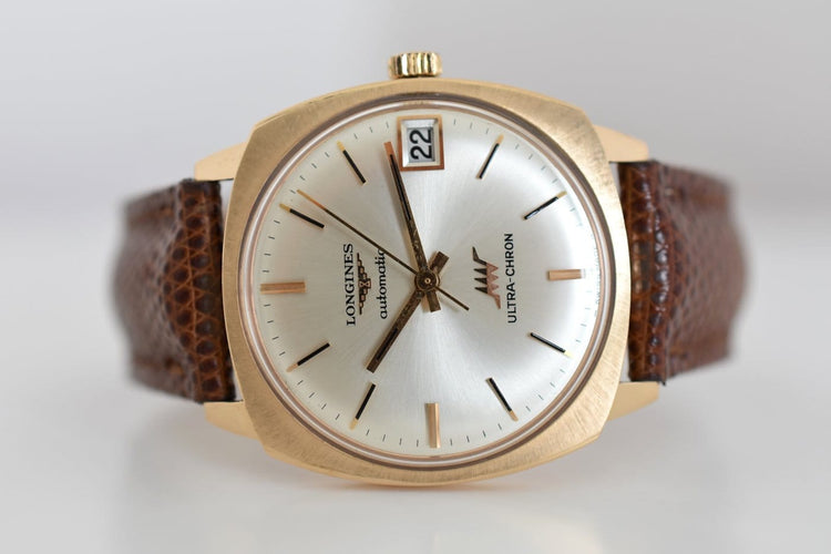 Montre Longines Ultra-Chron - Montre automatique en or jaune 18K 58 Facettes LON-300