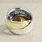 Bague 55 Bague croisée en or jaune, or blanc et diamants 58 Facettes OC-61E00502