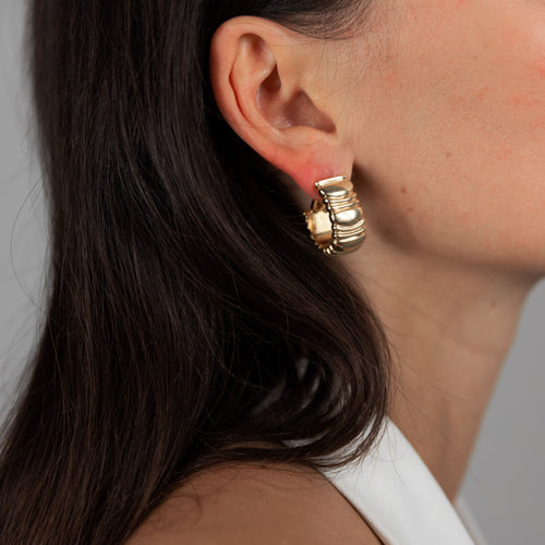 Boucles d'oreilles Cartier Casque d'Or - Boucles d'oreilles en or jaune 58 Facettes 66300075
