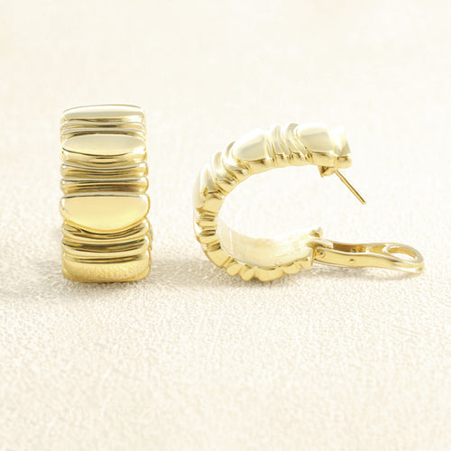 Boucles d'oreilles Cartier Casque d'Or - Boucles d'oreilles en or jaune 58 Facettes 66300075