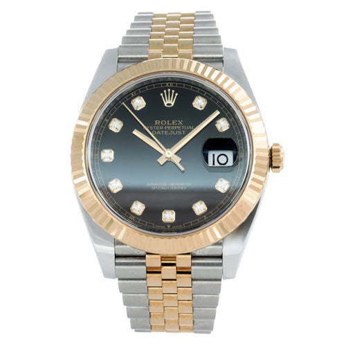 Montre Rolex Datejust - Montre en or jaune 750/1000 et acier 58 Facettes 68801830